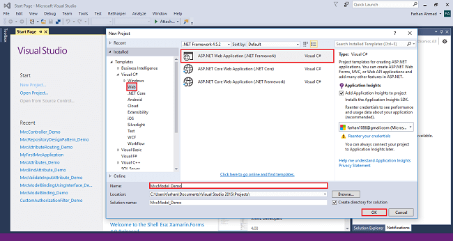 Models In ASP.NET MVC Application